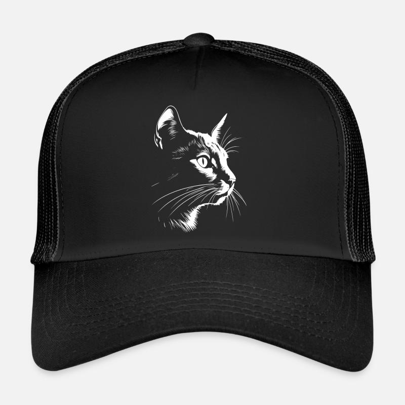 Cat, Cat Motif Trucker Cap