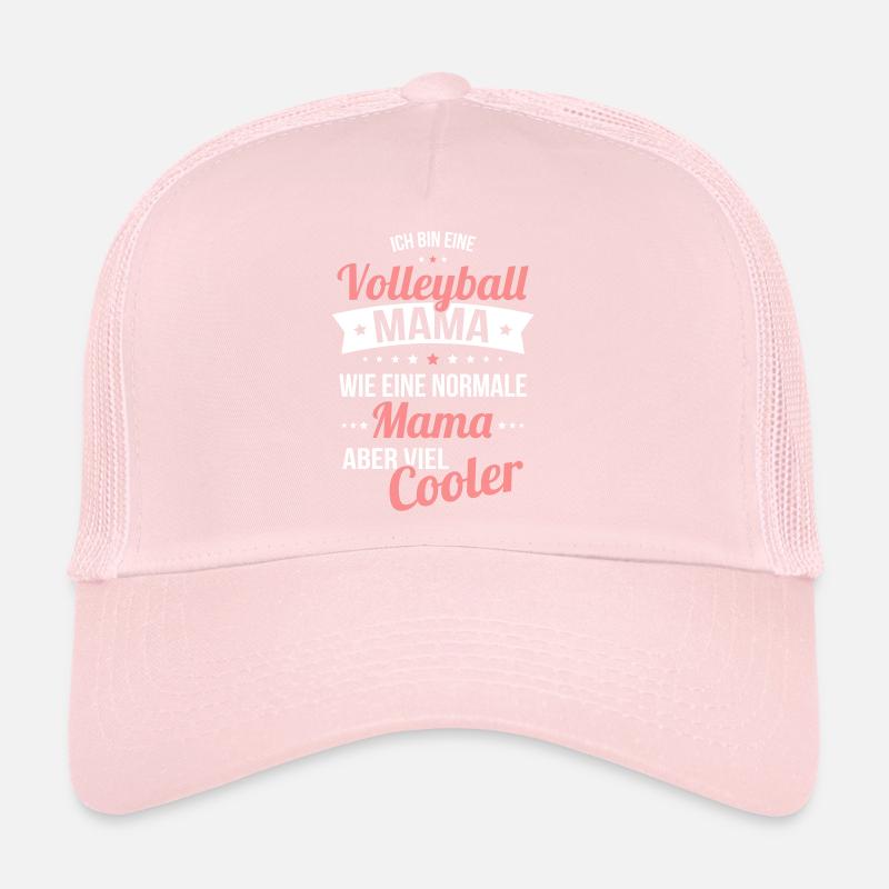 Maman de volley-ball comme une maman normale beaucoup plus cool Casquette trucker 
