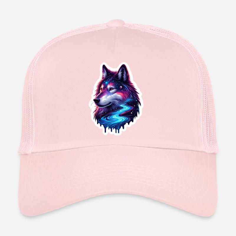 Wolve céleste Casquette trucker 