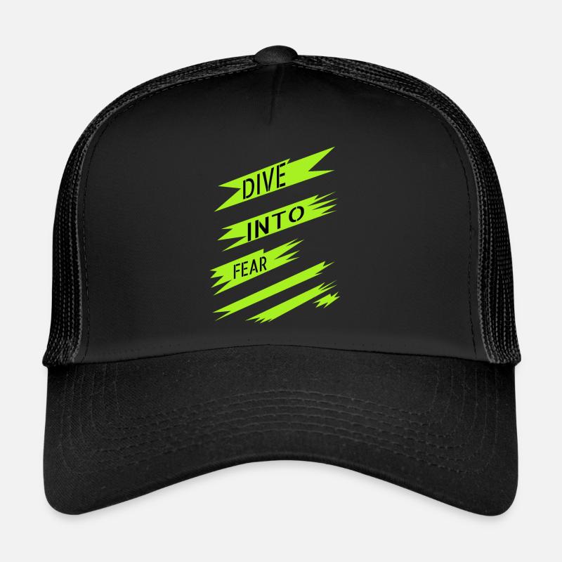 amusant embrasser le courage le courage et la force génial Casquette trucker 