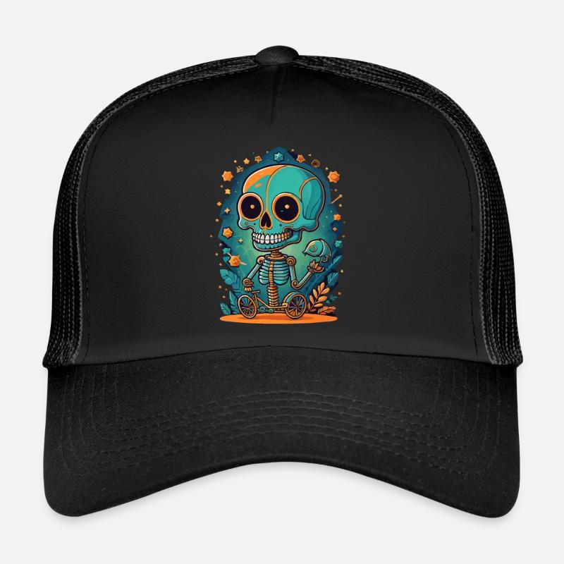 Skeleton Trucker Cap