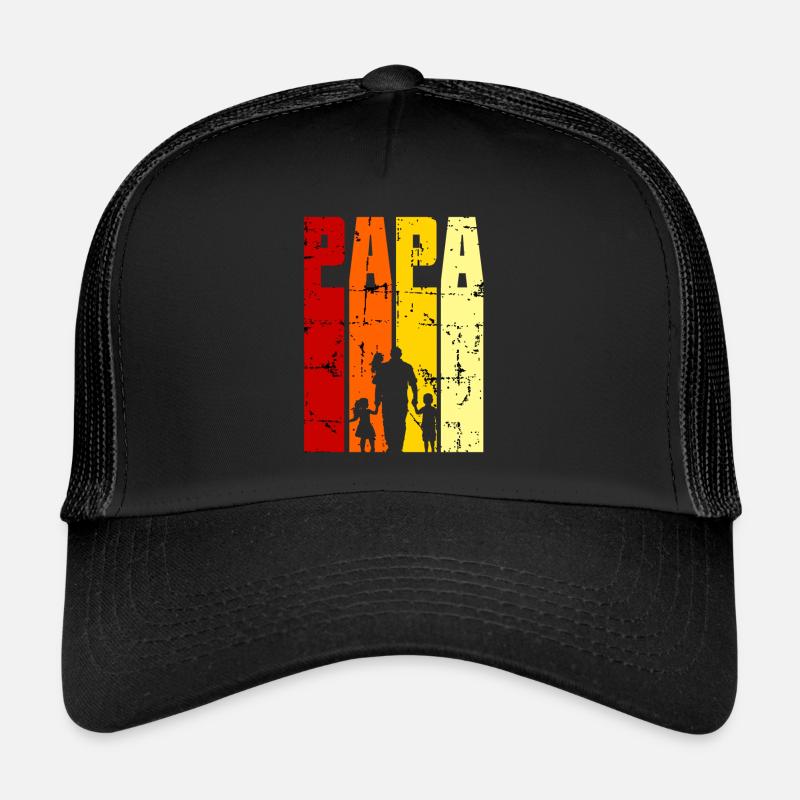 Dad 3 children prouder Trucker Cap