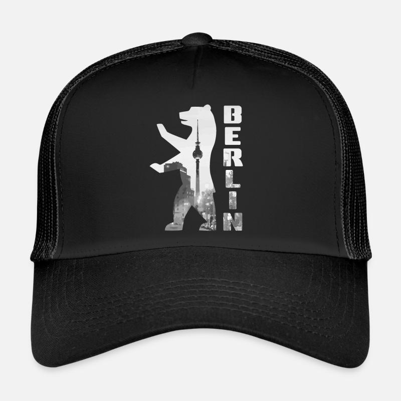 Berlin Berlin Ours Casquette trucker 