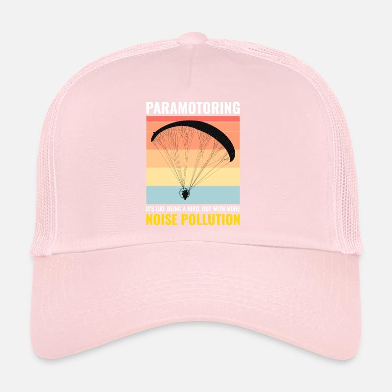 Pilote de paramoteur Paramoteur Parapente motorisé Casquette trucker 
