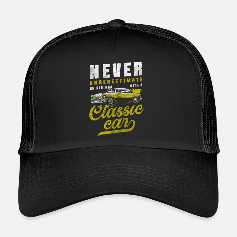 Année de fabrication d’une automobile ancienne Casquette trucker 