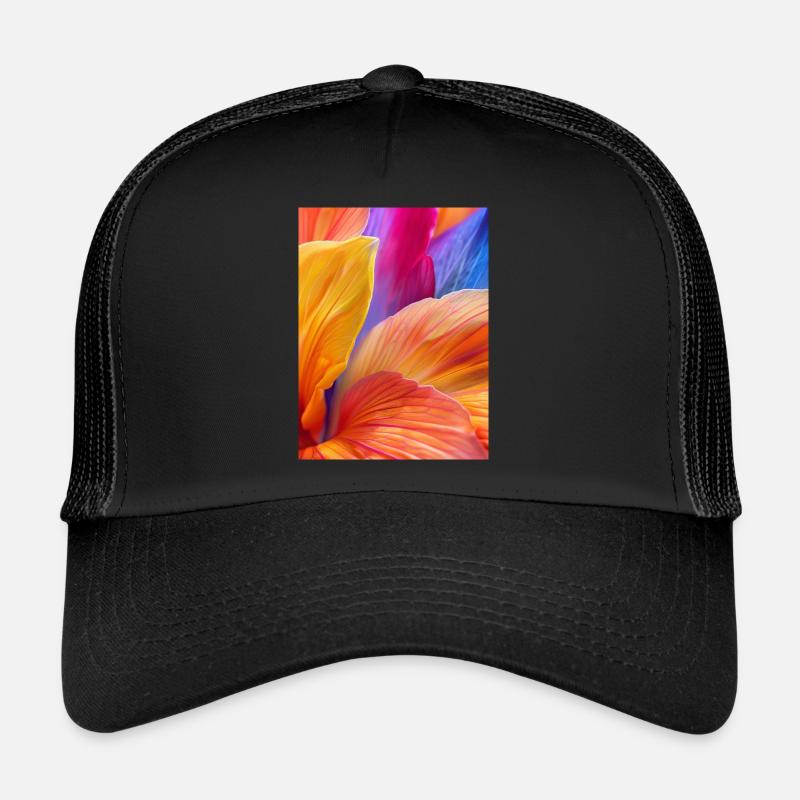 Abstrait Pétale 2 Casquette trucker 