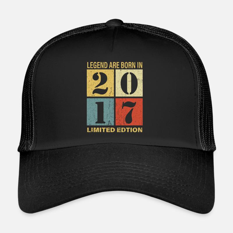 Original Kalender 2017 Vintage Geburtstag Rec Trucker Cap