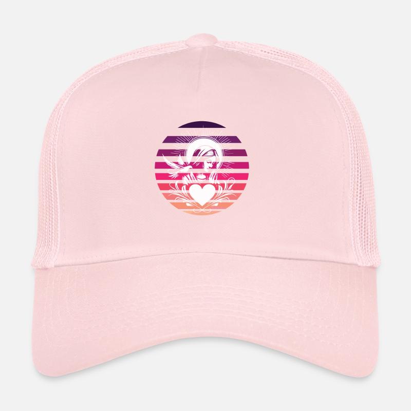 Sensuelle Marie Mère de Dieu Design Rétro Casquette trucker 