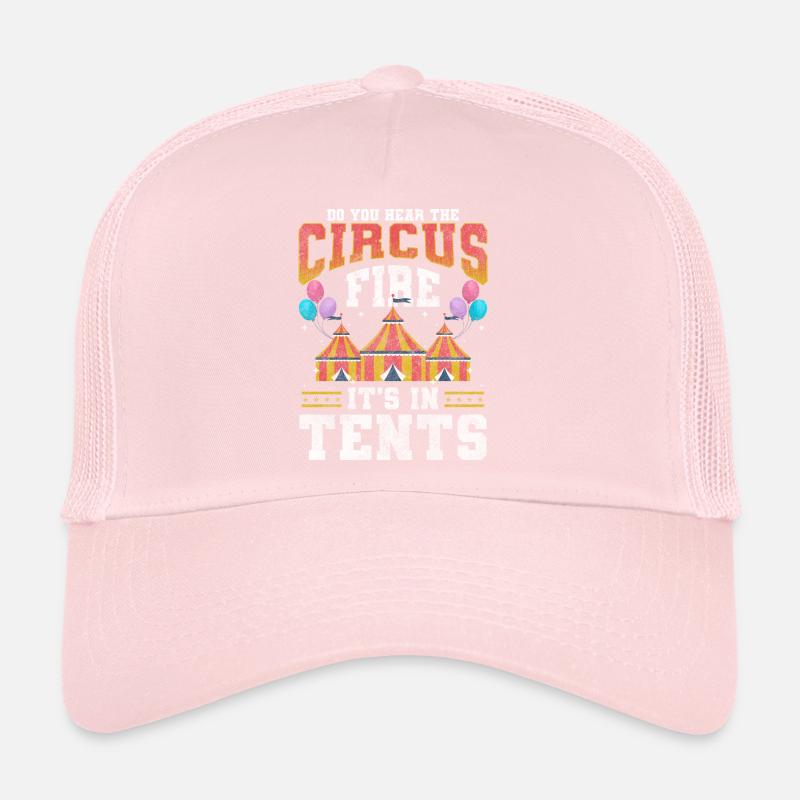 Chapiteau de cirque Musique Animaux Casquette trucker 