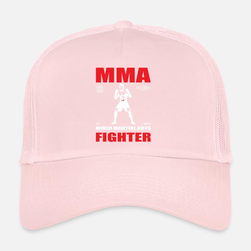 Martial Arts MMA Fighter Design for Enthusiasts Trucker Cap