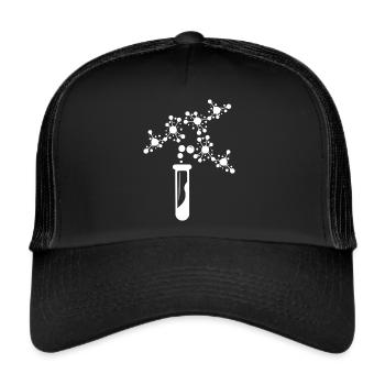 Neurons Chemistry Science Periodic Table Laboratory - Trucker Cap - black/black - Front