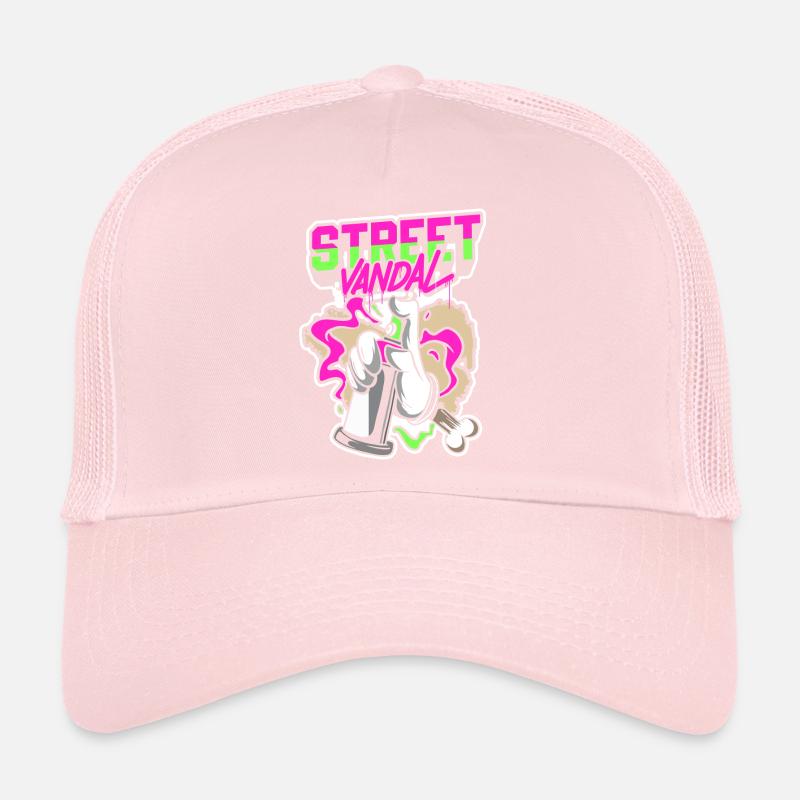 Pulvérisateur de graffitis Rapper Streetmind Casquette trucker 