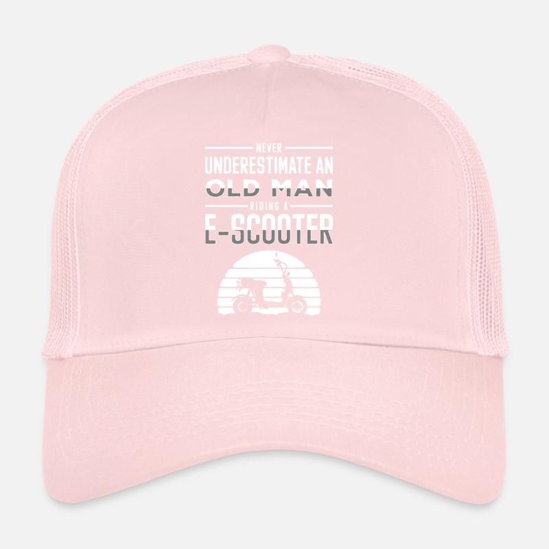 E-Scooter Race Driver Motor Trucker Cap