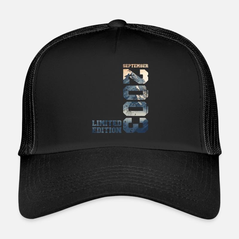21e anniversaire Original Legend 2003 septembre 03 Casquette trucker 