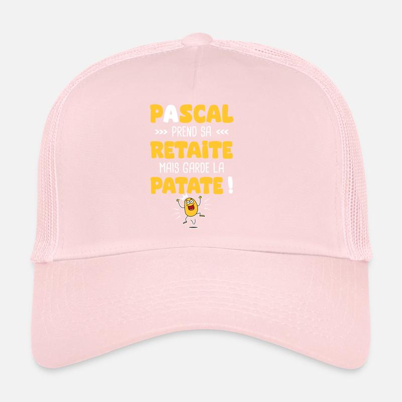Pascal prend sa Retraite cadeau retraite retraité Casquette trucker 