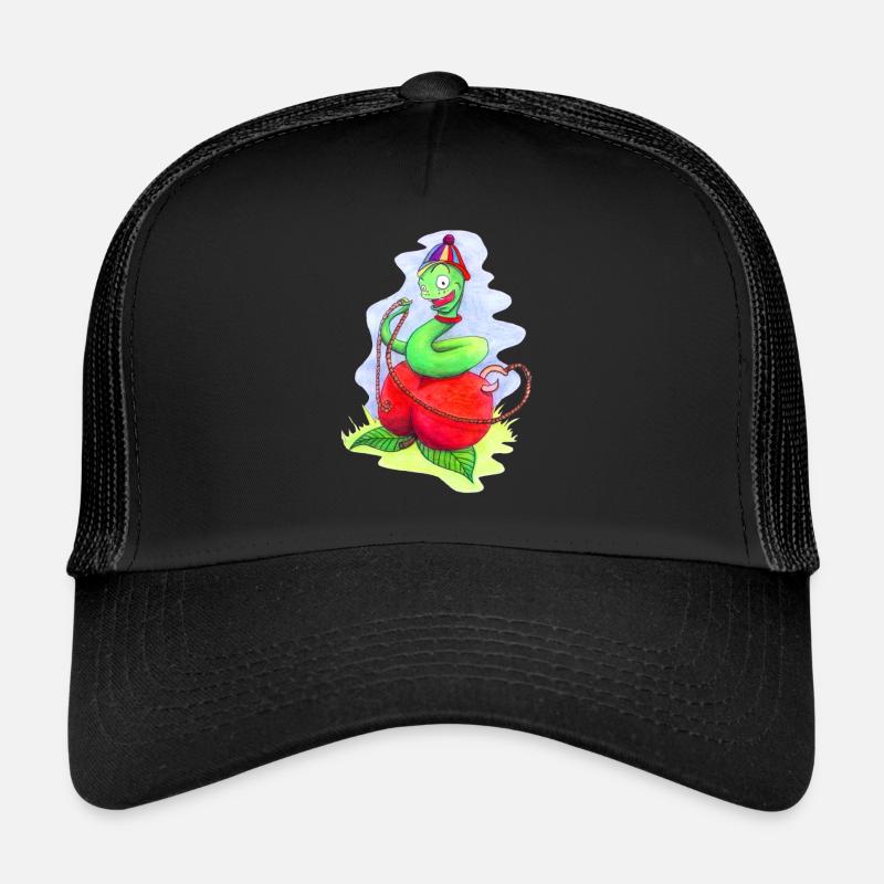 Würmchen Schlingel Aus Kinderbuch Trucker Cap