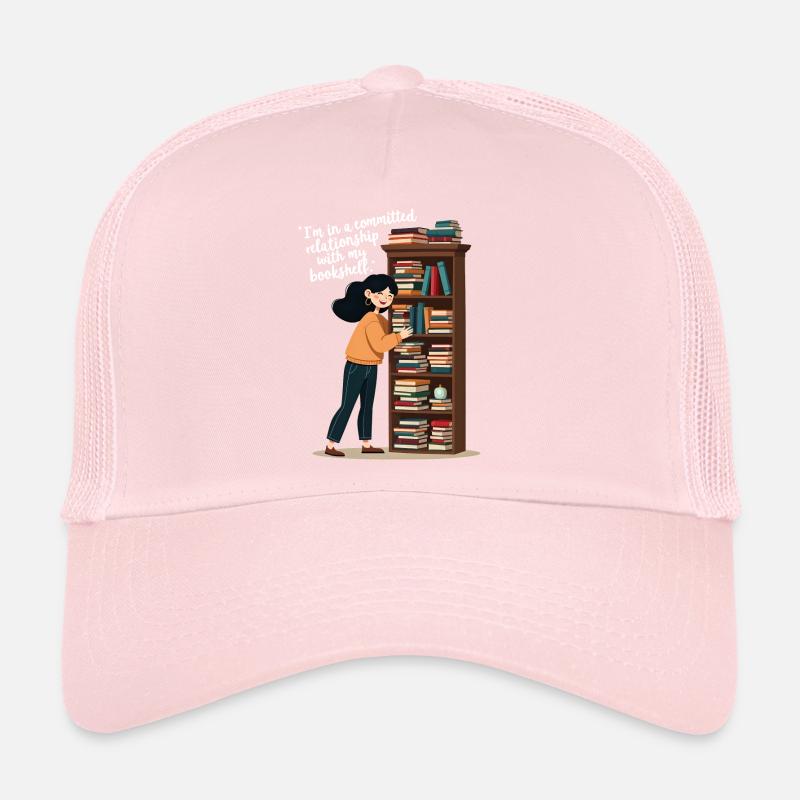 Rat de bibliothèque rat de bibliothèque sur une étagère Casquette trucker 