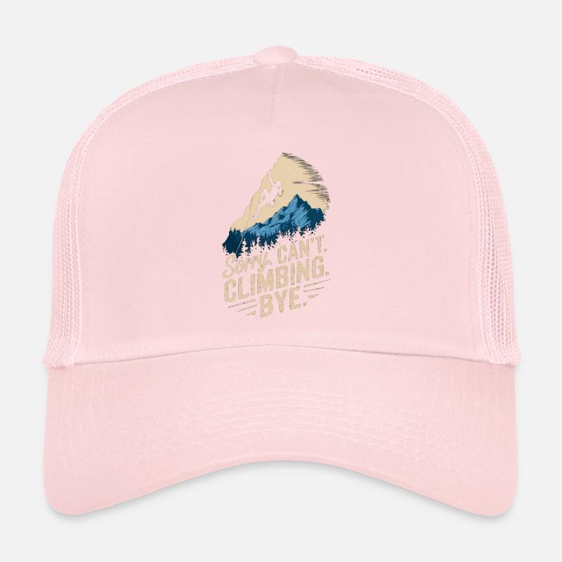 Escalade Escalade libre Escalade de rocher pour femmes Casquette trucker 