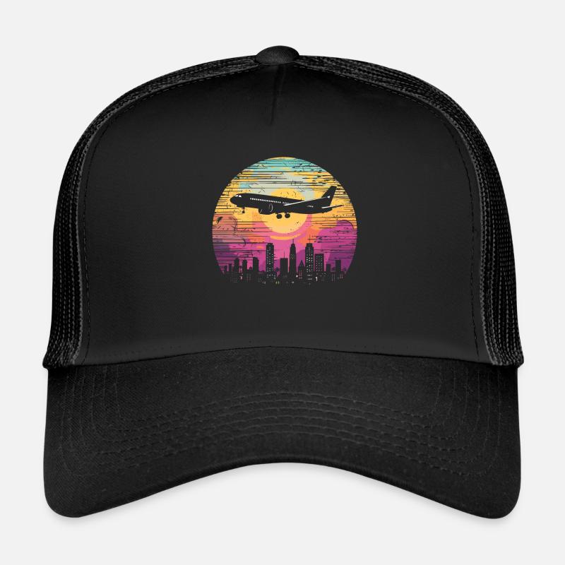 My first plane trip First time flying Trucker Cap