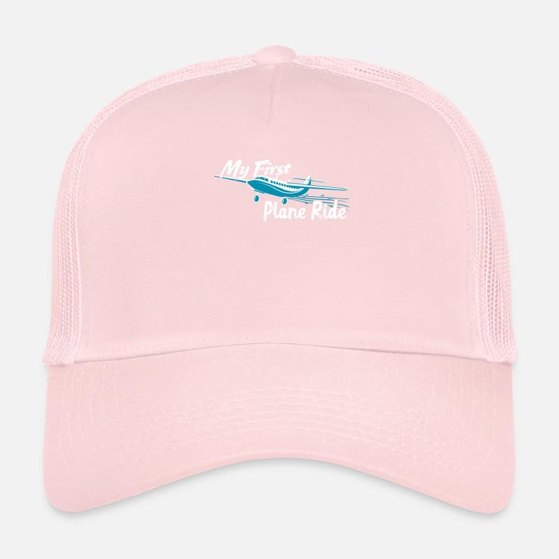 My First Flight First Time Flying Trucker Cap