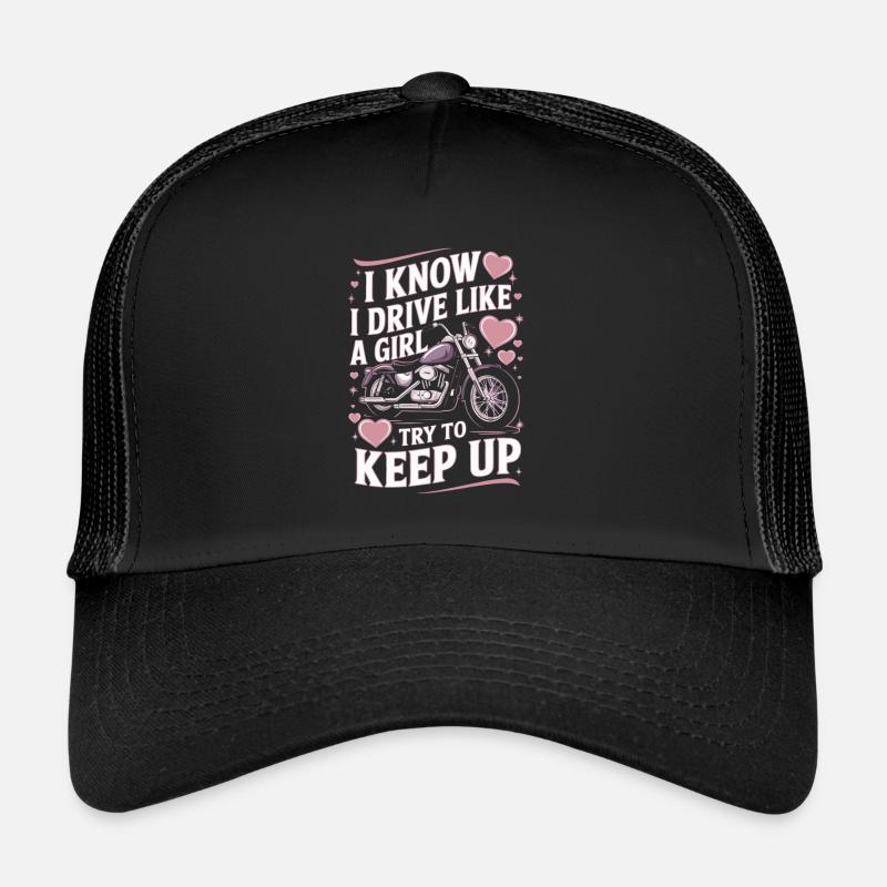 Motard dicton drôle Casquette trucker 
