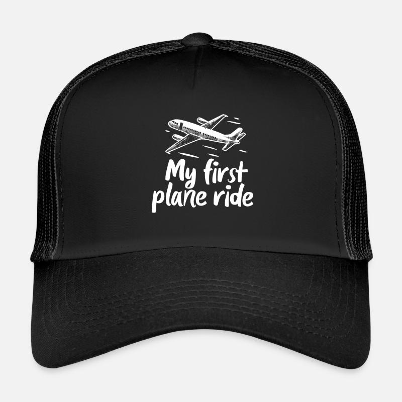 My First Flight First Time Flying Trucker Cap