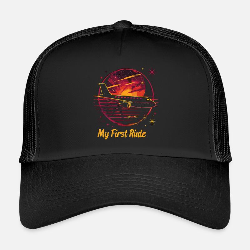 Meine Erste Flugreise Erstes Mal Fliegen Trucker Cap