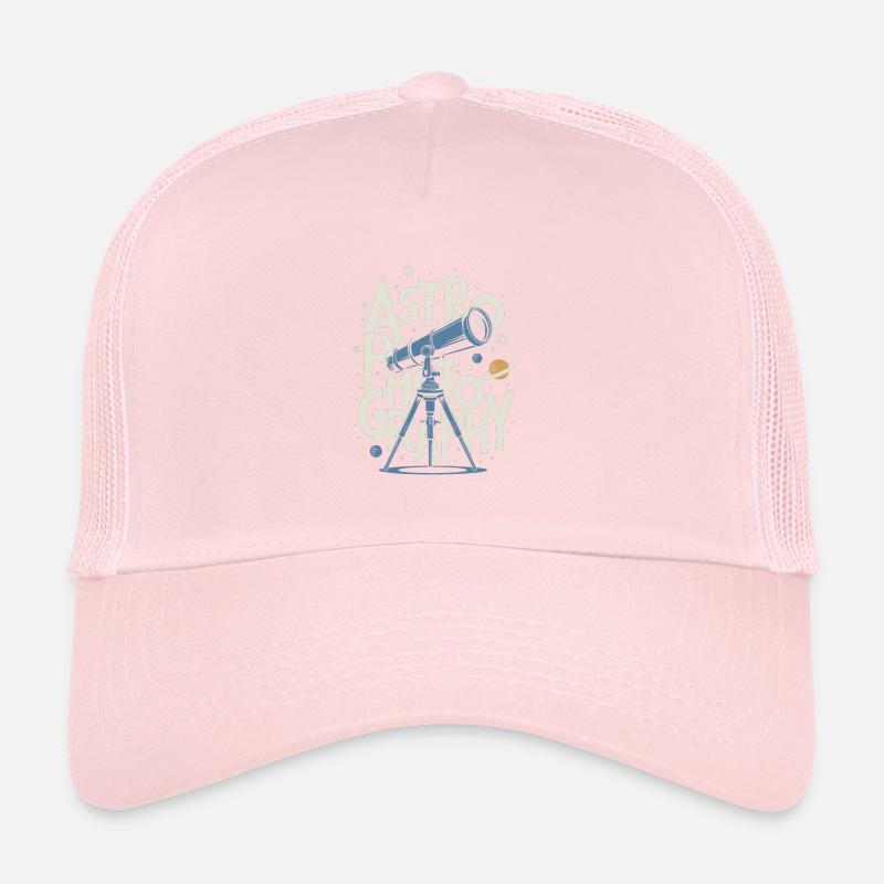 Astrophotographie Télescope Astronomie Casquette trucker 
