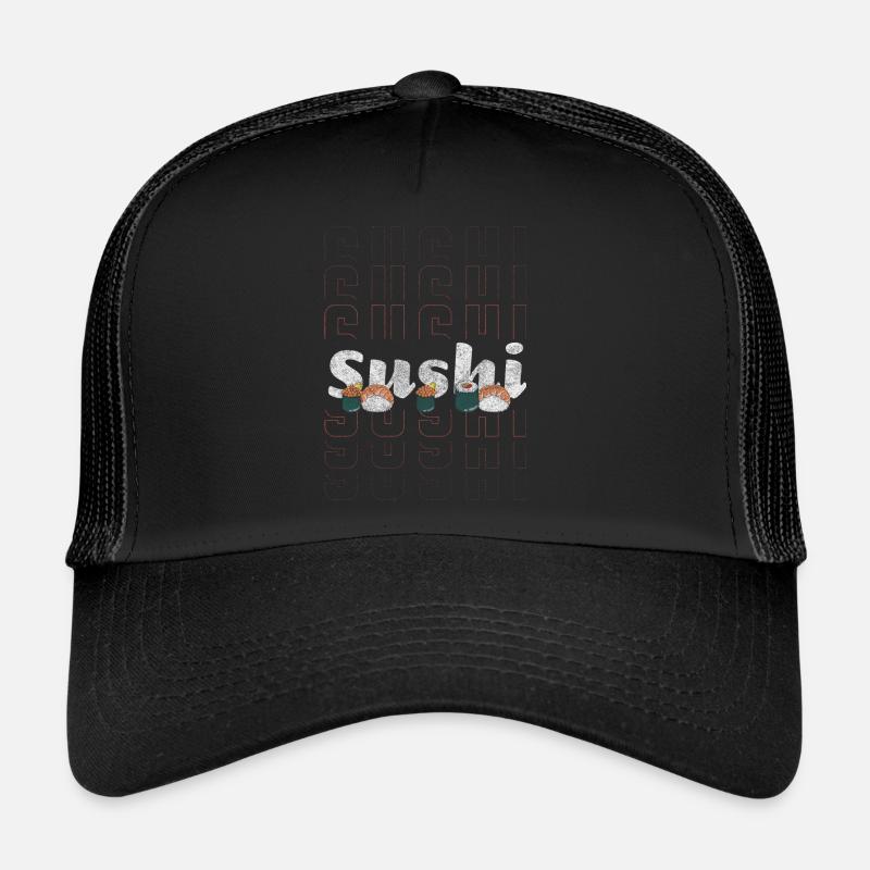 Sushi Food Restaurant Sashimi Casquette trucker 
