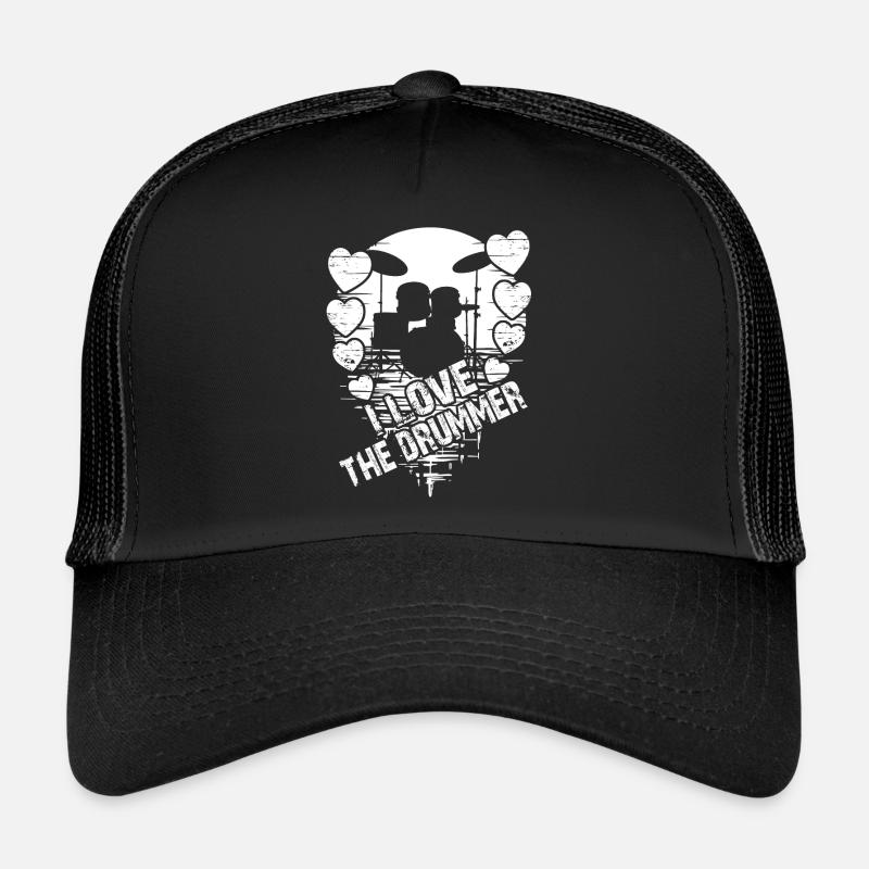 J’adore le batteur - j’adore la batterie Casquette trucker 