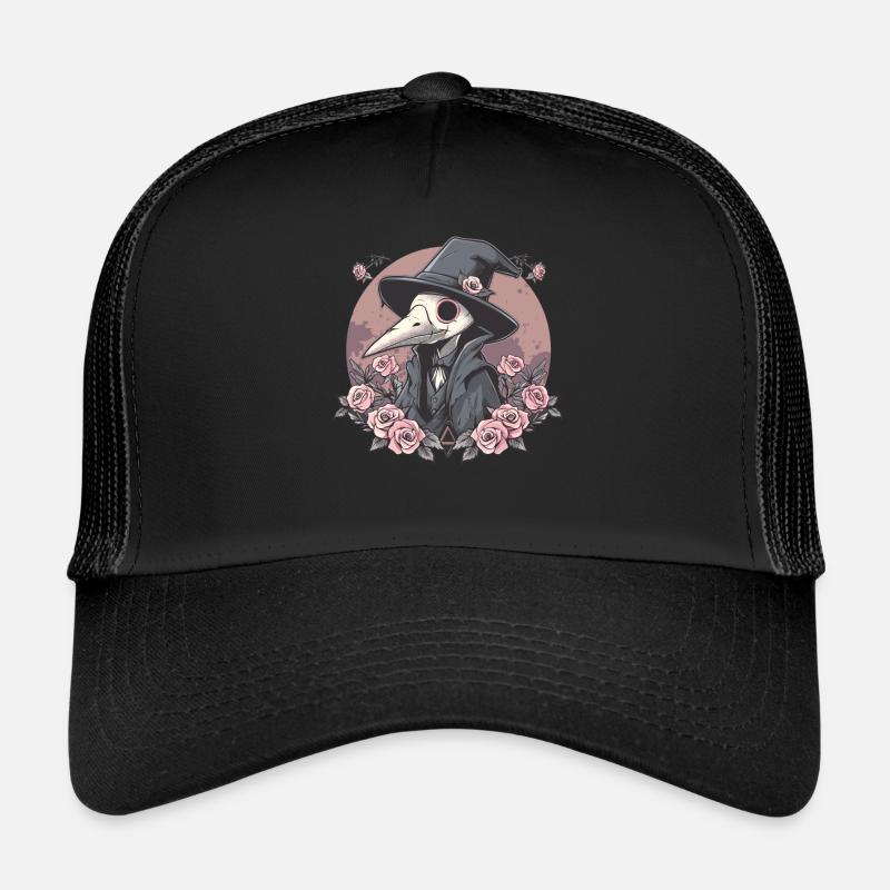 Médecin de la peste Kawaii Pastel Gothique Casquette trucker 