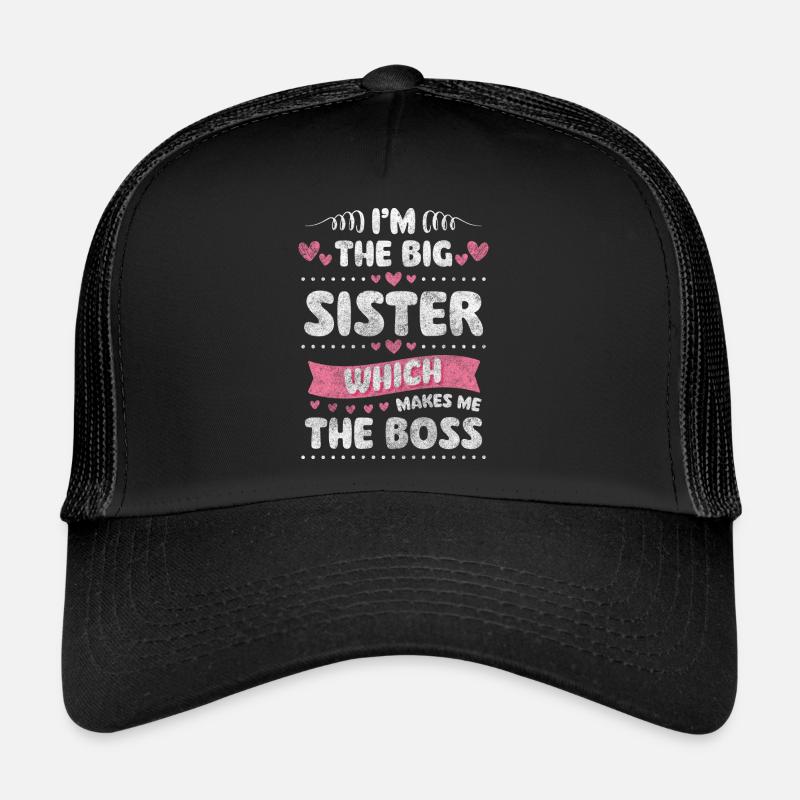 Sibling Love Offspring Child Trucker Cap
