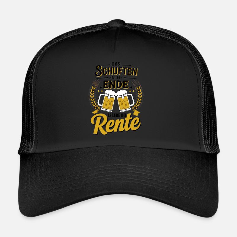 Le labeur est terminé, vive la pension Casquette trucker 