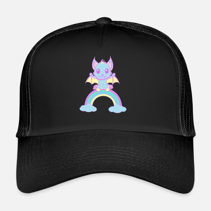 Chauves-souris mignonnes Casquette trucker 