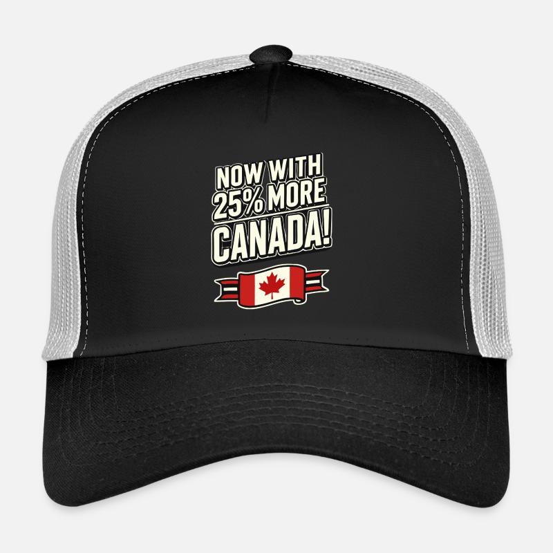 Now with 25% More Canada – Trade Tariff Humor Trucker Cap