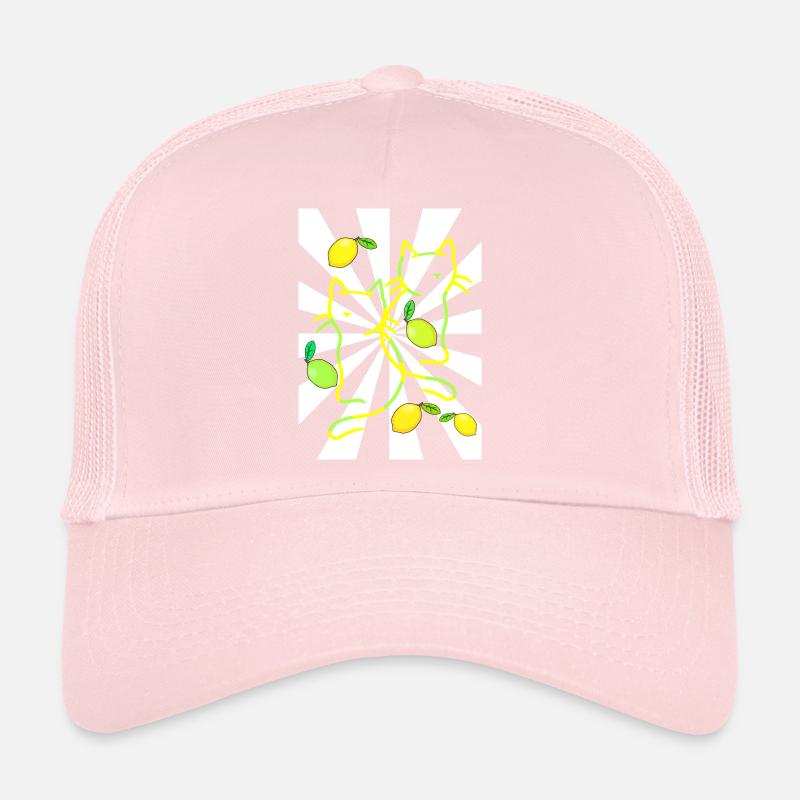 Années 80 Citrons Chats Chat Lemo Citron Chaton Casquette trucker 