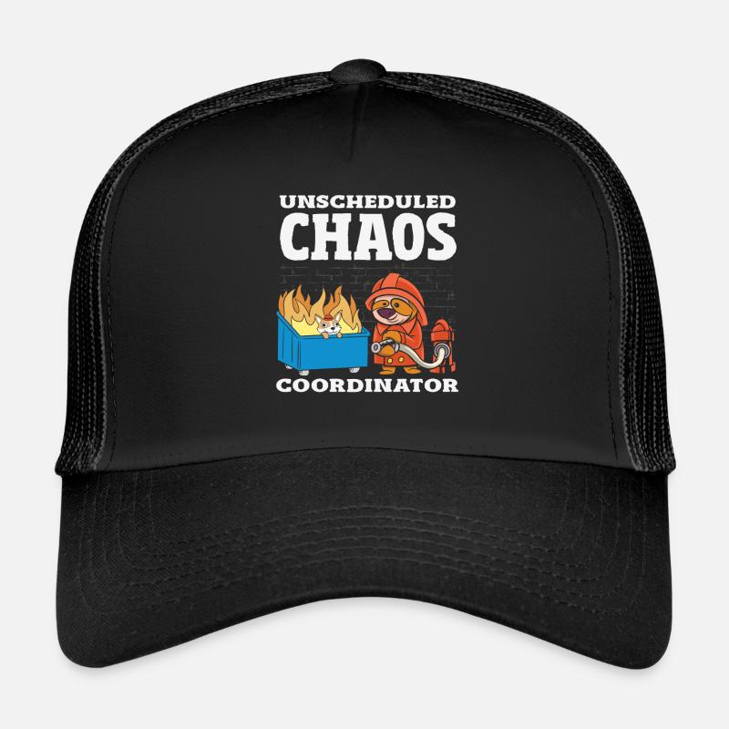 Dumpster Fire Response Team Leader Trucker Cap