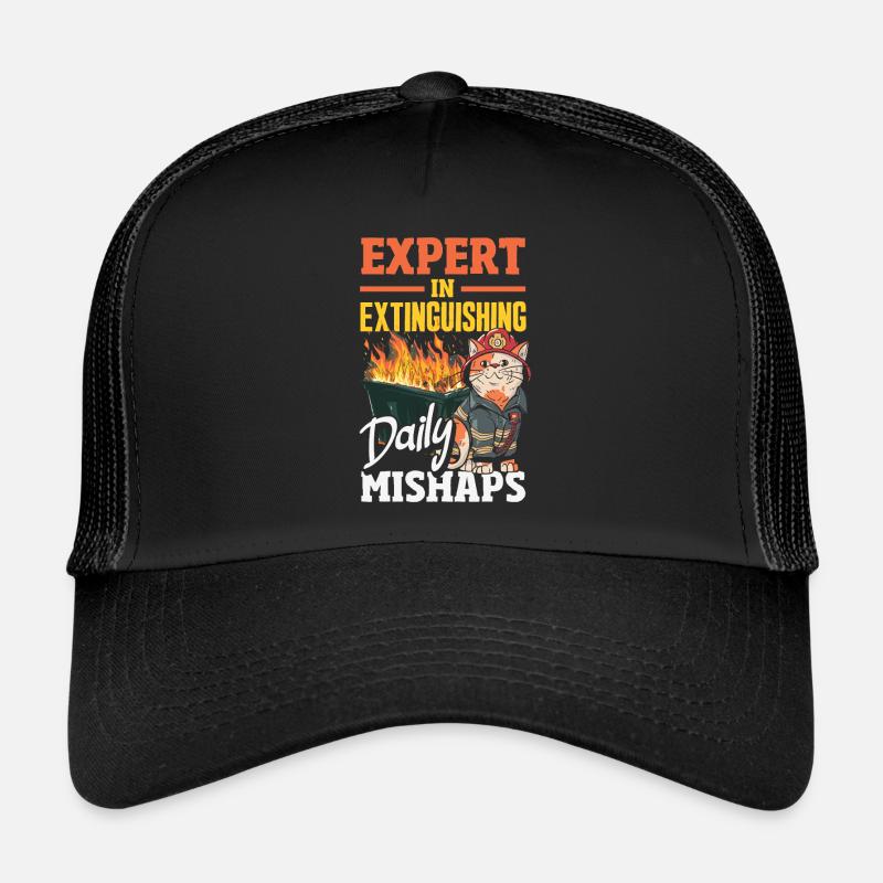 Müllcontainer Fire Response Team Leader Trucker Cap