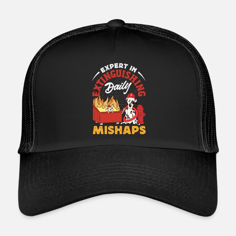 Dumpster Fire Response Team Leader Trucker Cap