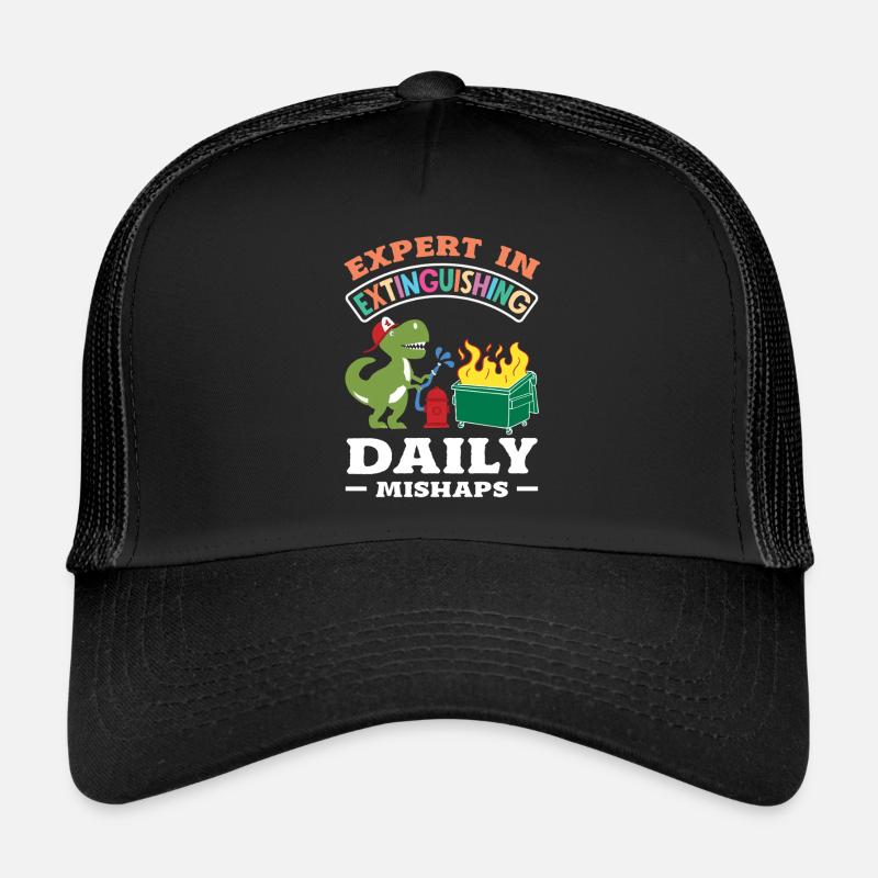 Dumpster Fire Response Team Leader Trucker Cap