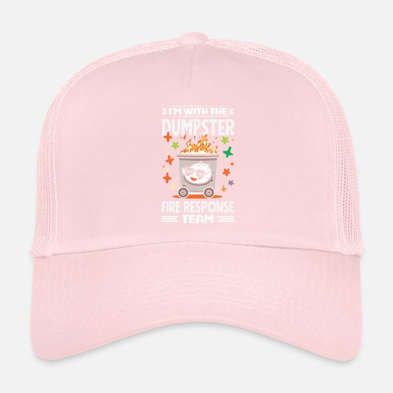 Müllcontainer Fire Response Team Leader Trucker Cap