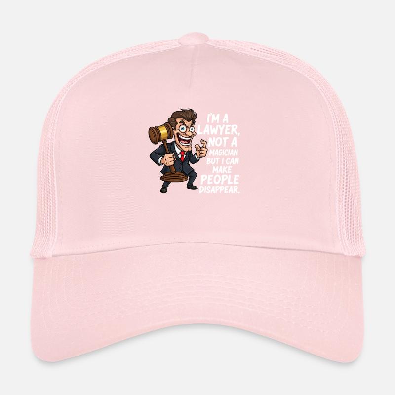 Avocat et magicien : Faites disparaître les gens ! Casquette trucker 
