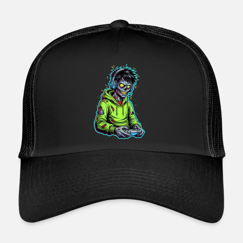 Zombie Gamer – Brain needs a break! Trucker Cap