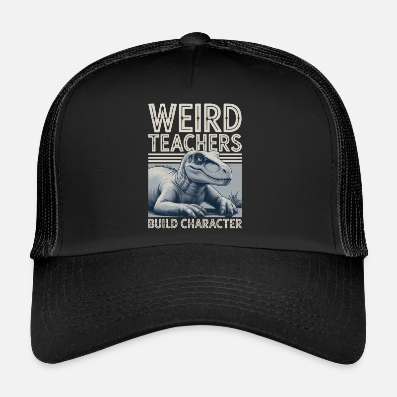 Des enseignants étranges développent l’appréciation du caractère Casquette trucker 