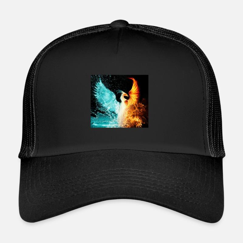 eau et feu Casquette trucker 