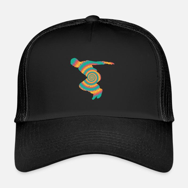 Parkour - Trucker Cap - Schwarz/Schwarz