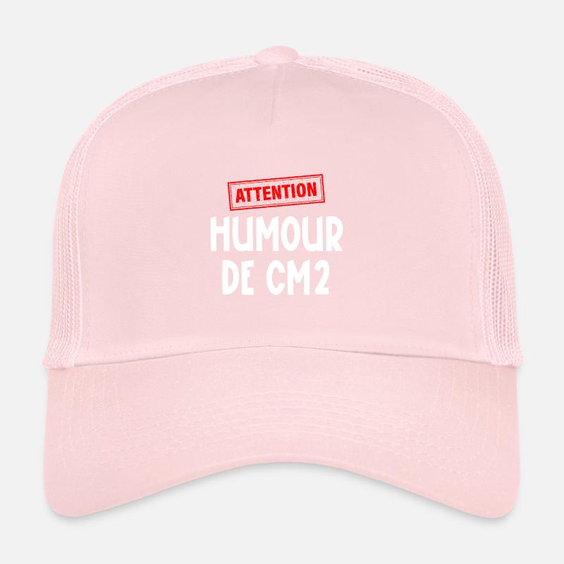 attention humour de cm2 Casquette trucker 