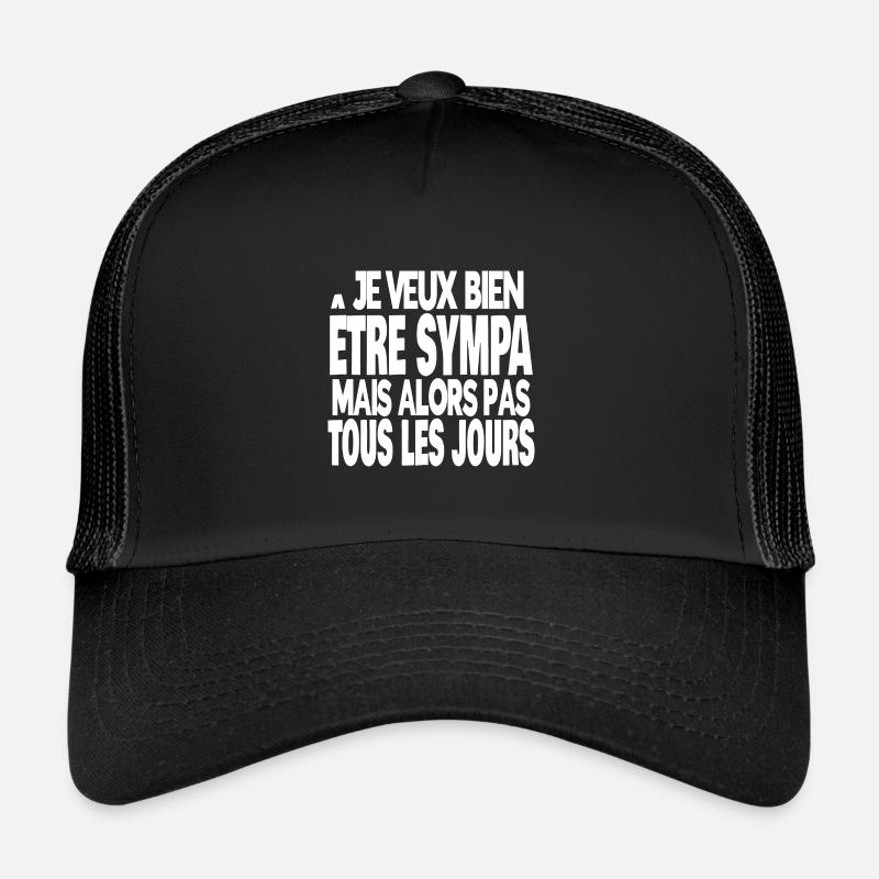 pas tous les jours Casquette trucker 