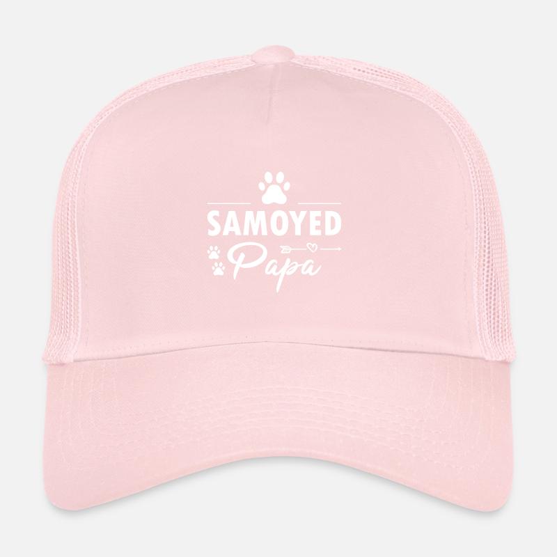 Samoyed Dad Trucker Cap