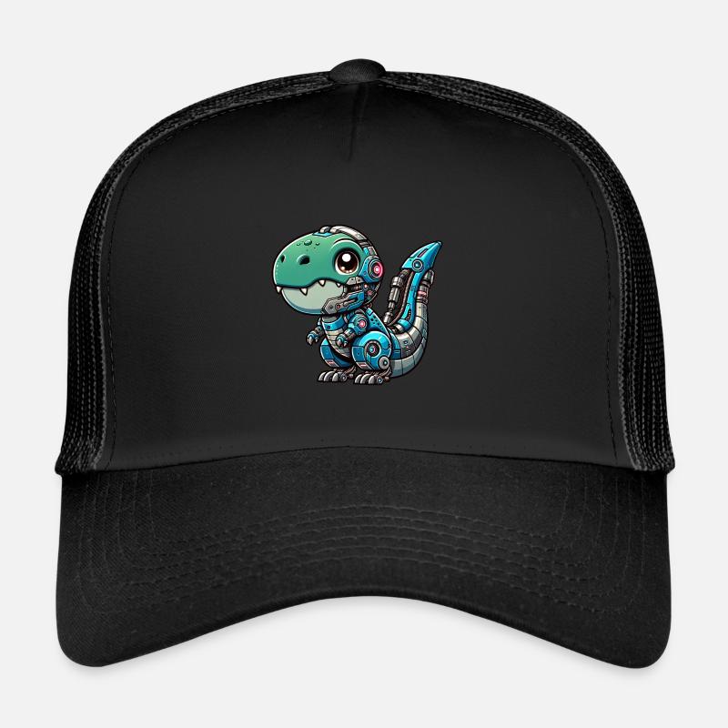 Mignon T-Rex Cyborg, Robo-Dinosaure Casquette trucker 